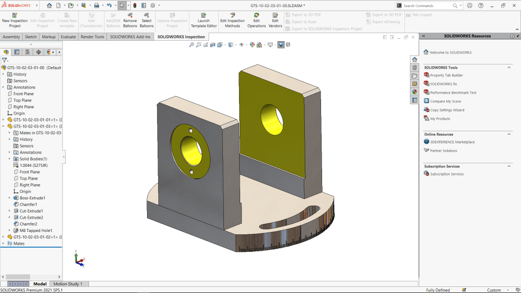 SOLIDWORKS 3D CAD